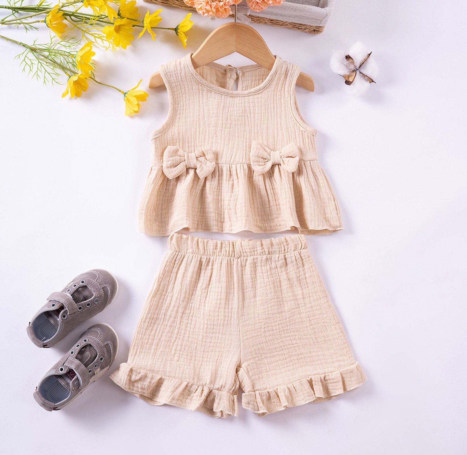 Girls Frill Short Set image