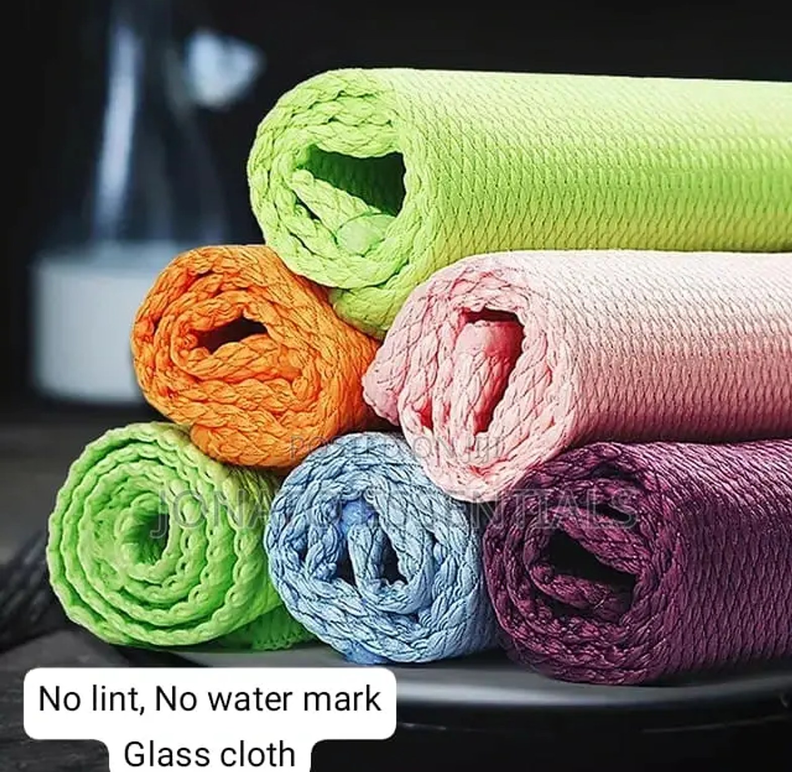 5pc Microfiber Cleaning Cloth, Kitchen Towels Set image