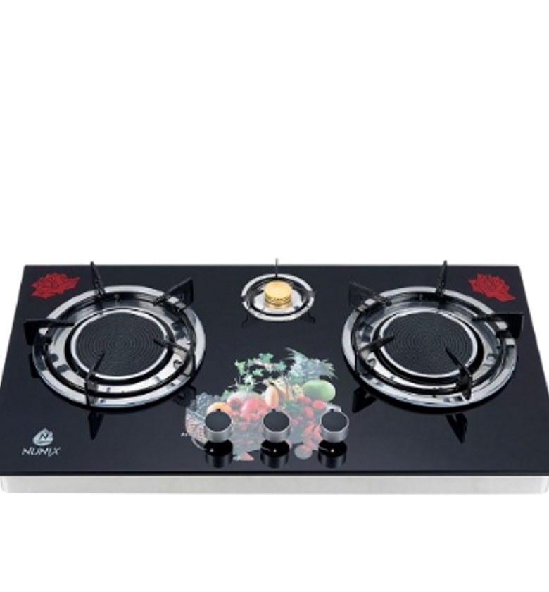 Cooktop. Nunix Gp-007 infrared 3 burner gas stove with low gas consumption. RECOMMENDED image