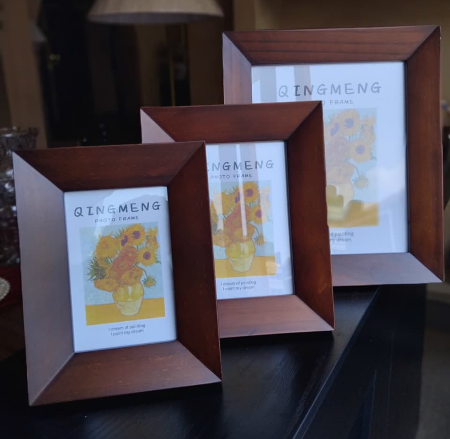 Concave Wooden Photo Frames image