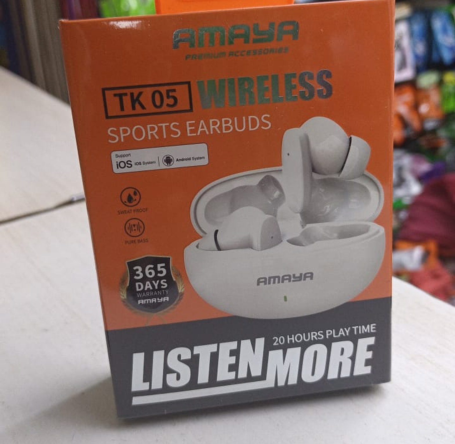 Amaya FreePods Lite True Wireless Earbuds.  image
