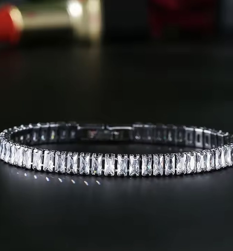 Monaco Slider Bar Tennis Bracelet image