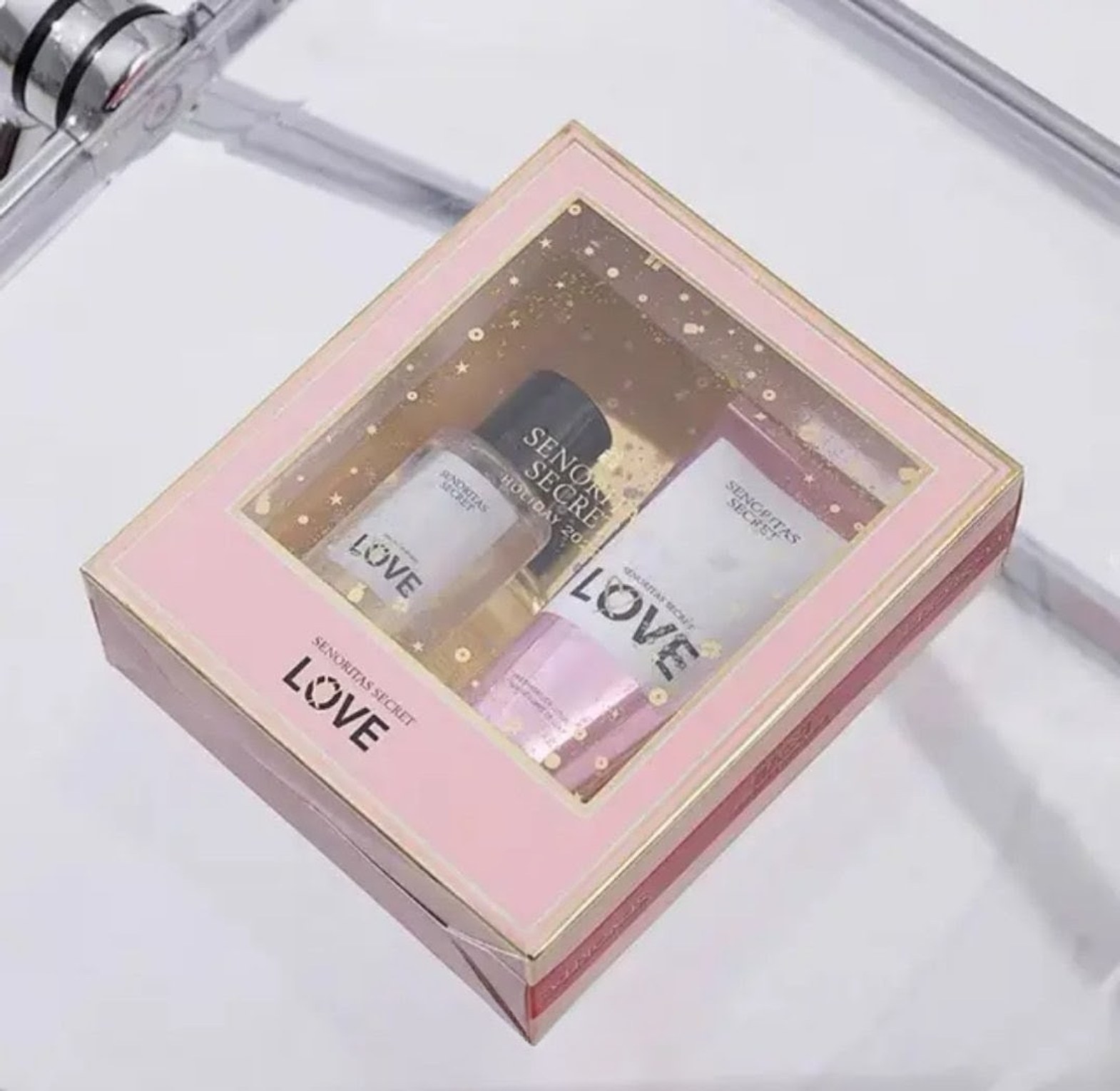 Senoritas Secret Love Perfume Gift Set with 100ml Fragrance Lotion & 75ml Perfume  image
