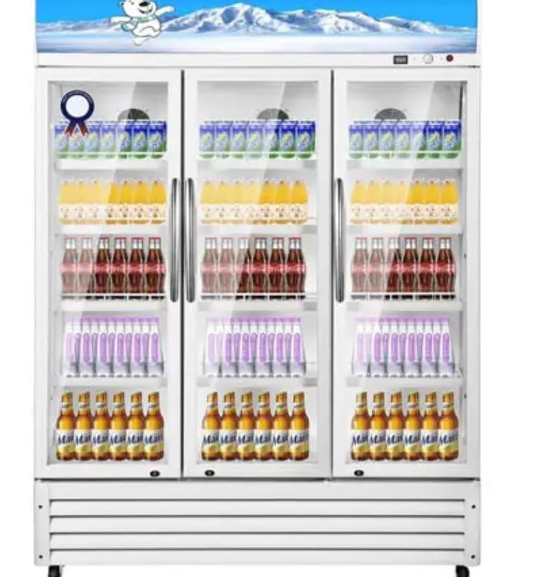 Double display chiller 1080 L image