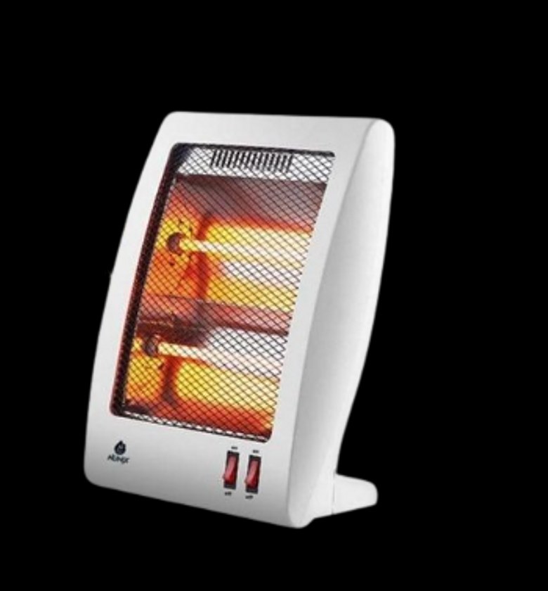 Nunix NH-02 Fan Heater, 800W Electric Room Space Heater image