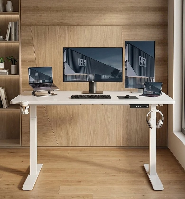 The ApexLift Pro Ergonomic Electric Standing Desk image