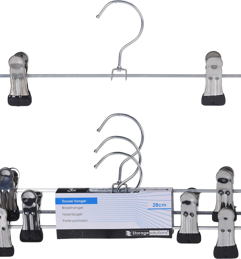 TROUSER HANGER METAL 28.5 image