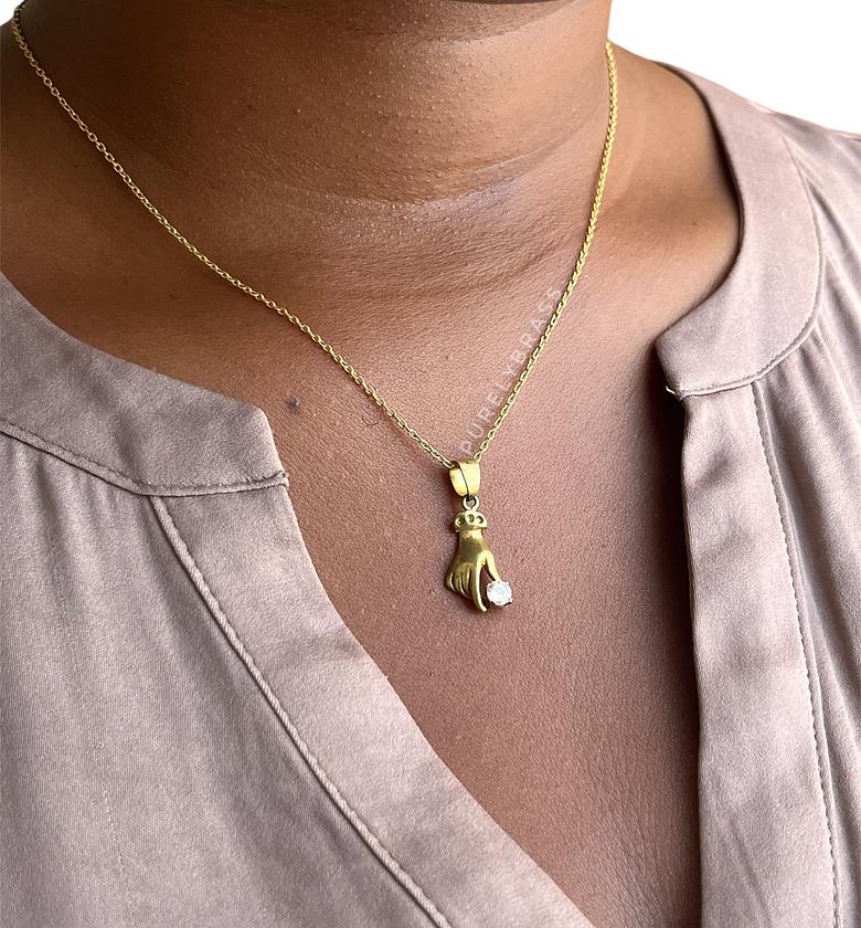 Eshe Brass Necklace image