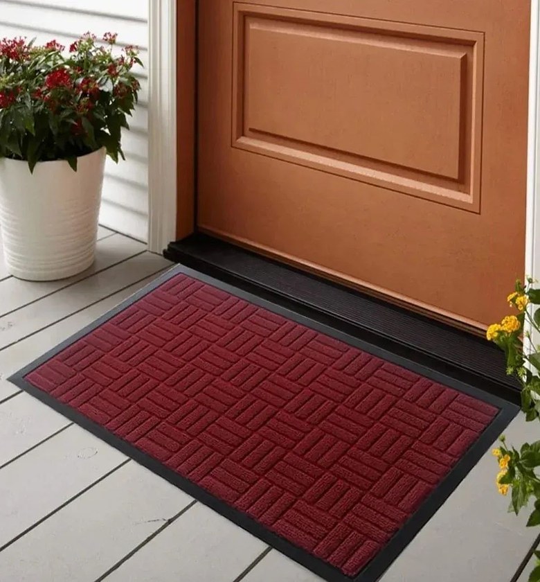 Non-Slip Wear-Resistant Rubber Doormat image