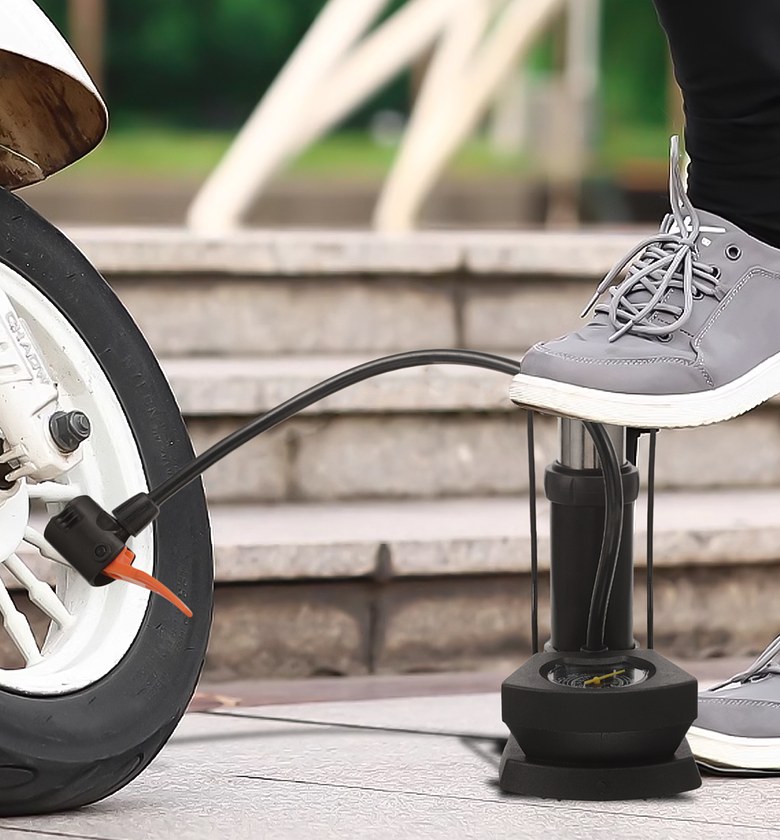 Foot Pump, Vehicle Wheels Pump, Ball Pump, Bicycle Pump image