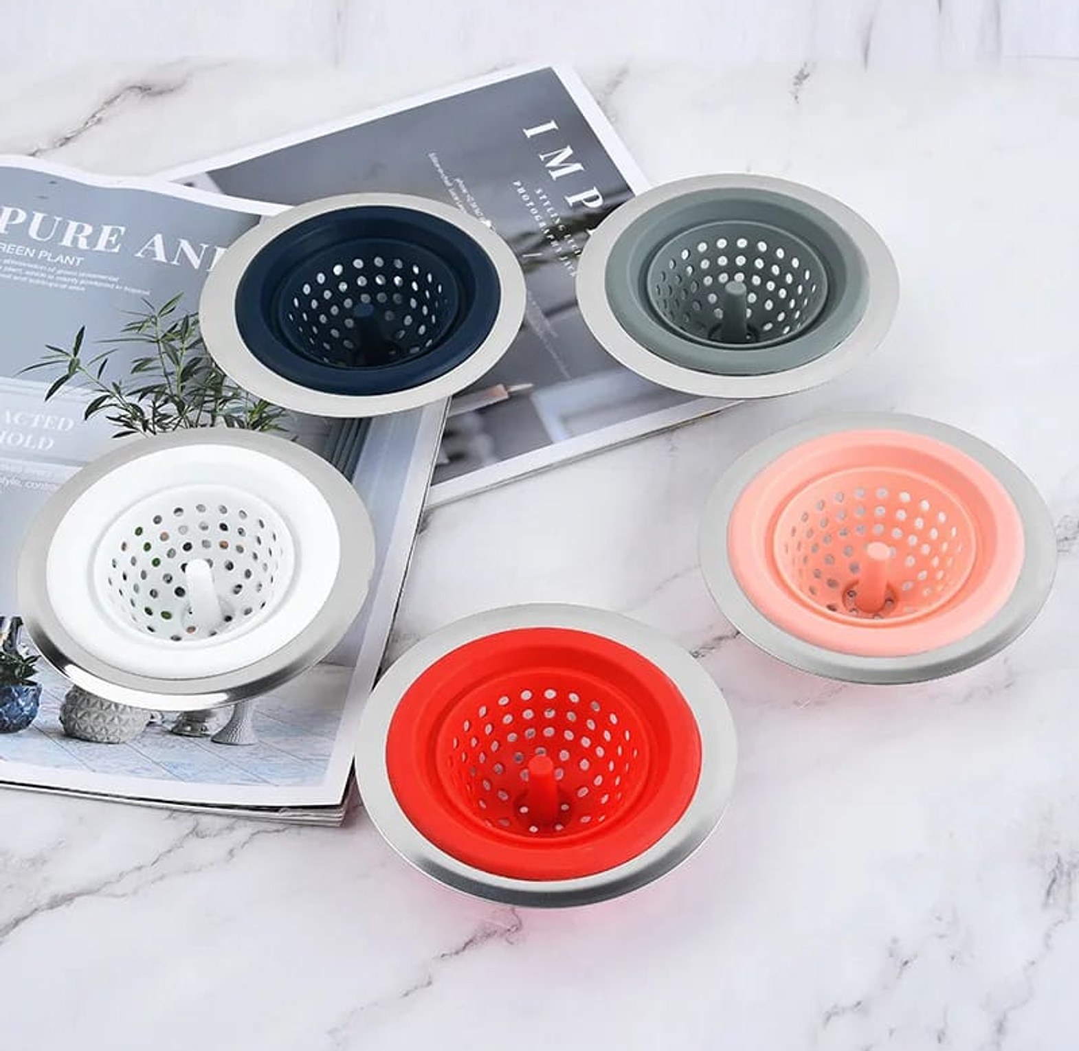 Silicone Bathroom Sink Drains  image