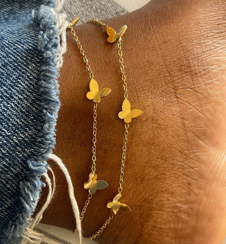 Monarch Flutter Anklet image
