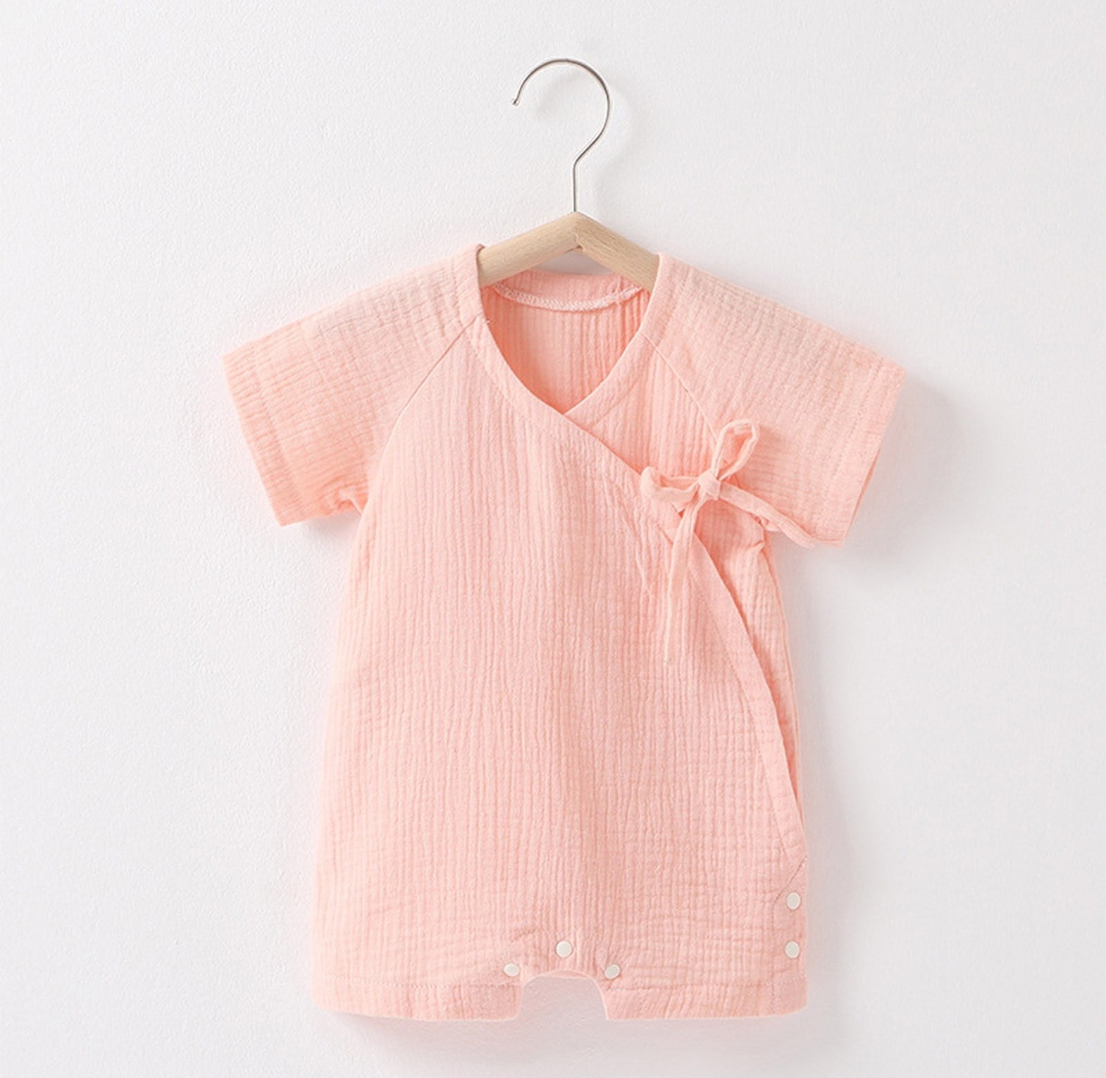 Gentle Wrap Muslin Newborn Romper image