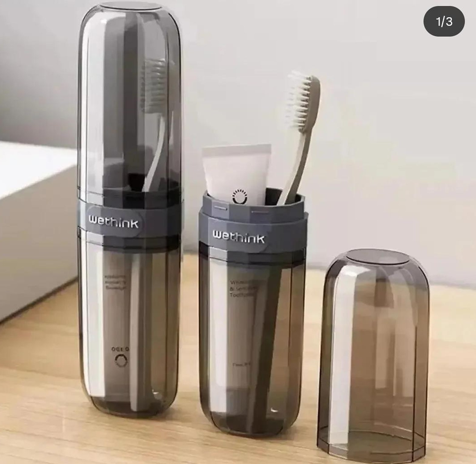 Elegant design Portable travel toothbrush /toothpaste holder image