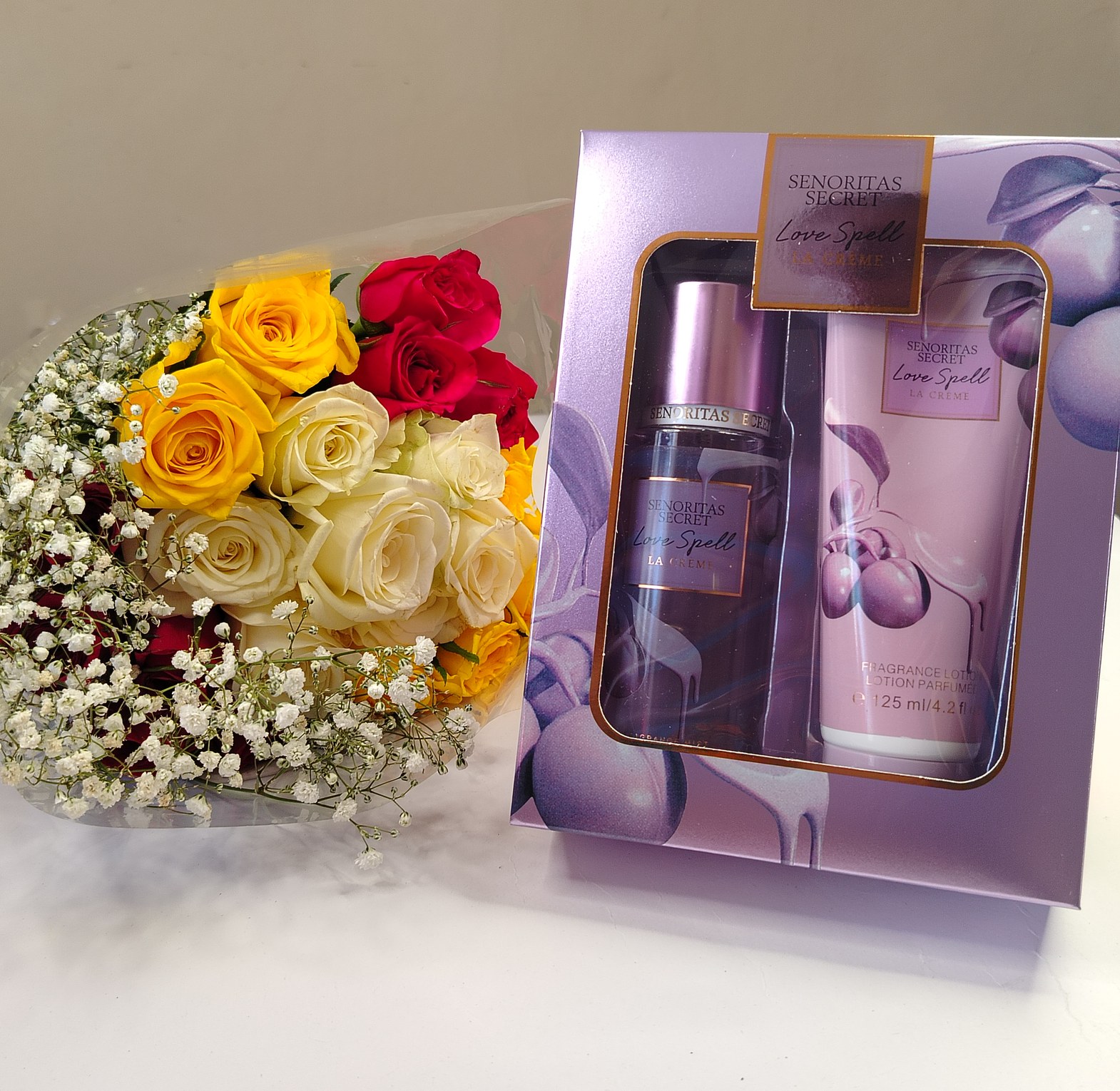 Senoritas Secret Love Spell La Creme Perfume Gift Set Box image