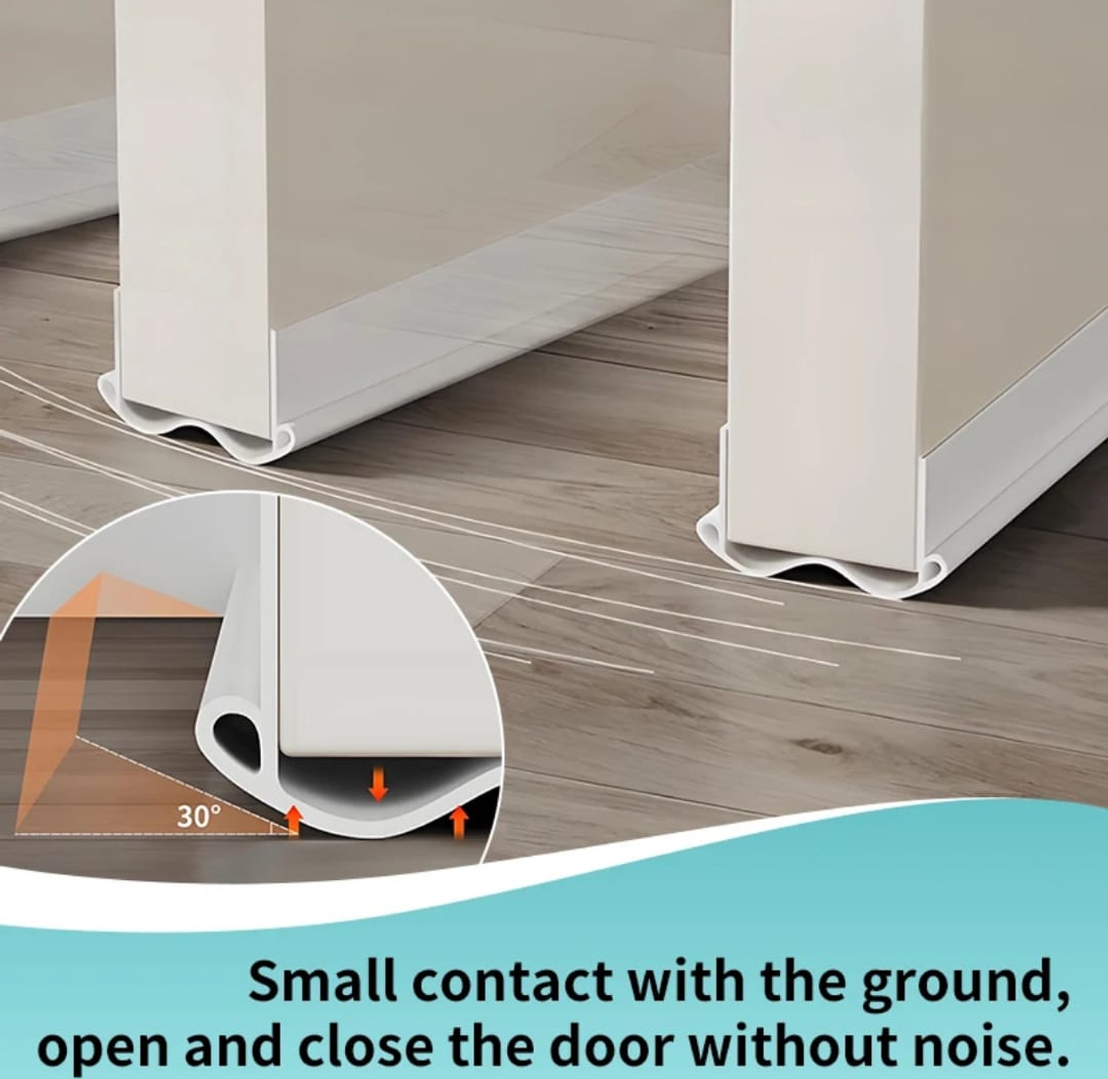 Insect and dustproof Door Bottom Seal Strip, door sealer image