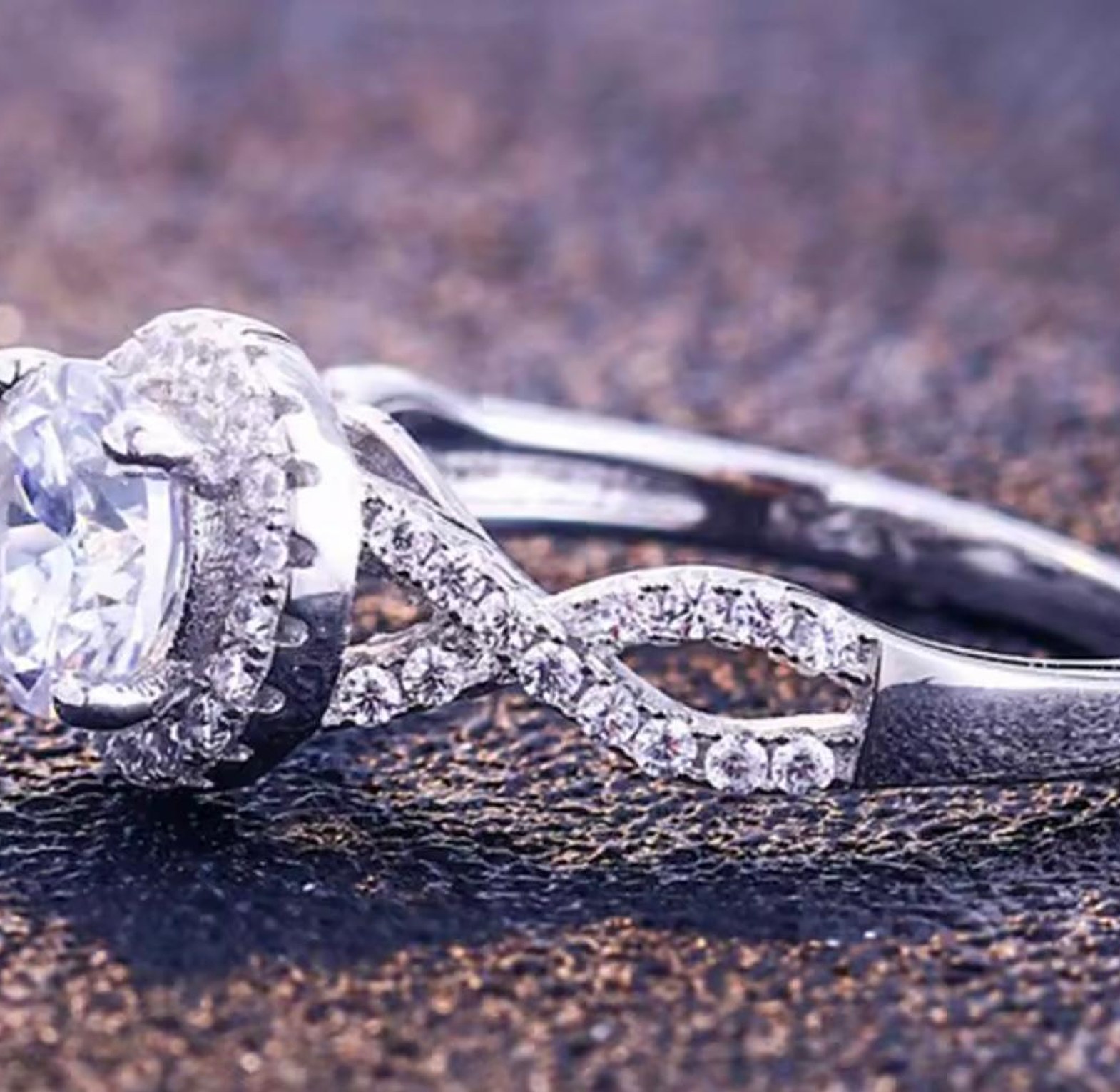 The Eternal Embrace Solitaire Ring image