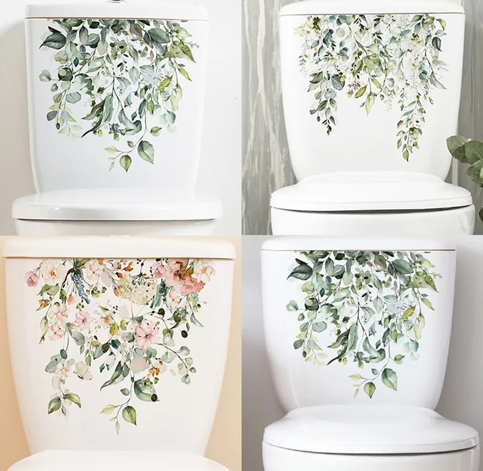 Bathroom Toilet Stickers image