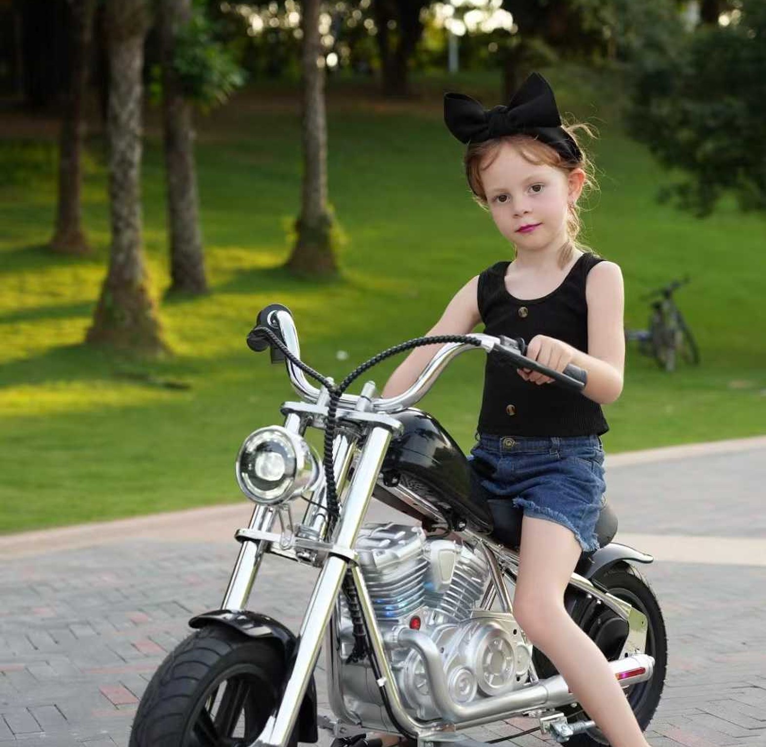 Electric Motorcycle for Kids For Age 7yrs Plus image