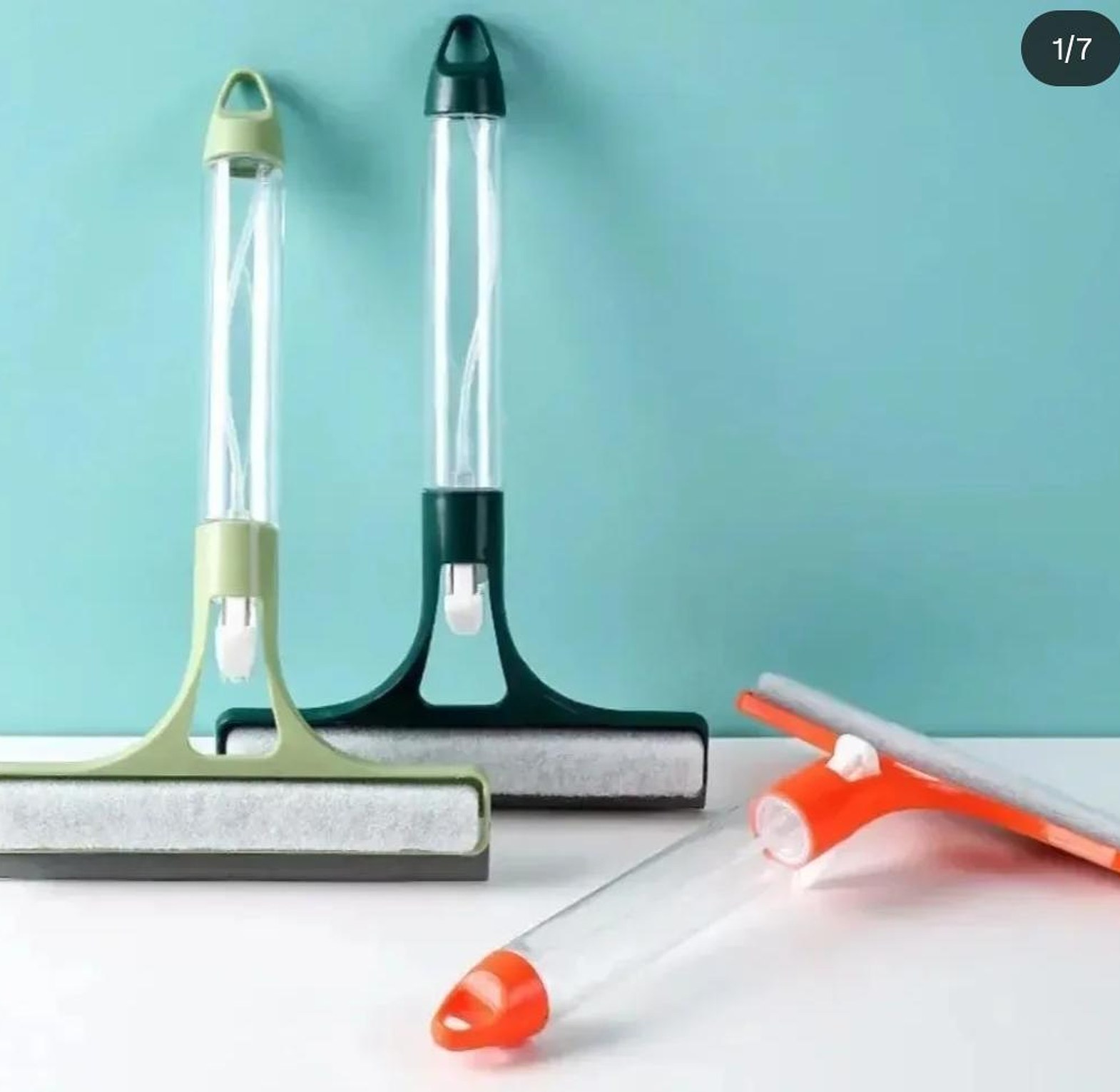 3-in-1 Car Spray Double Sided glass Wiper/squeegee image