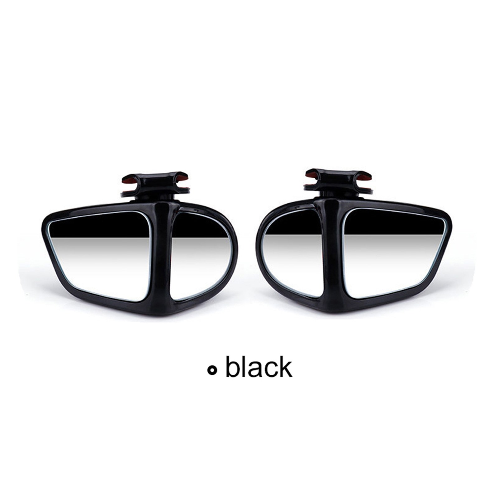 360 Degree Adjustable Car Blind Spot Mirror Wide Angle Parking Aid for Better Road Visibility image