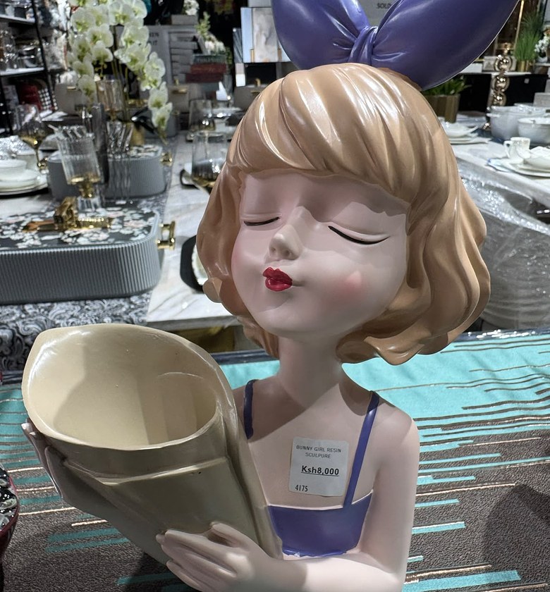 Bunny Girl Resin Sculpture image