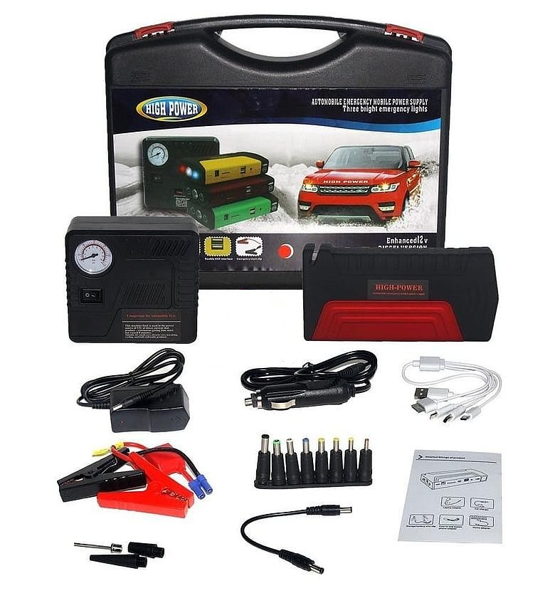 Portable Car Jam Starter Kit  High Capacity battery power bank  280000mAh image