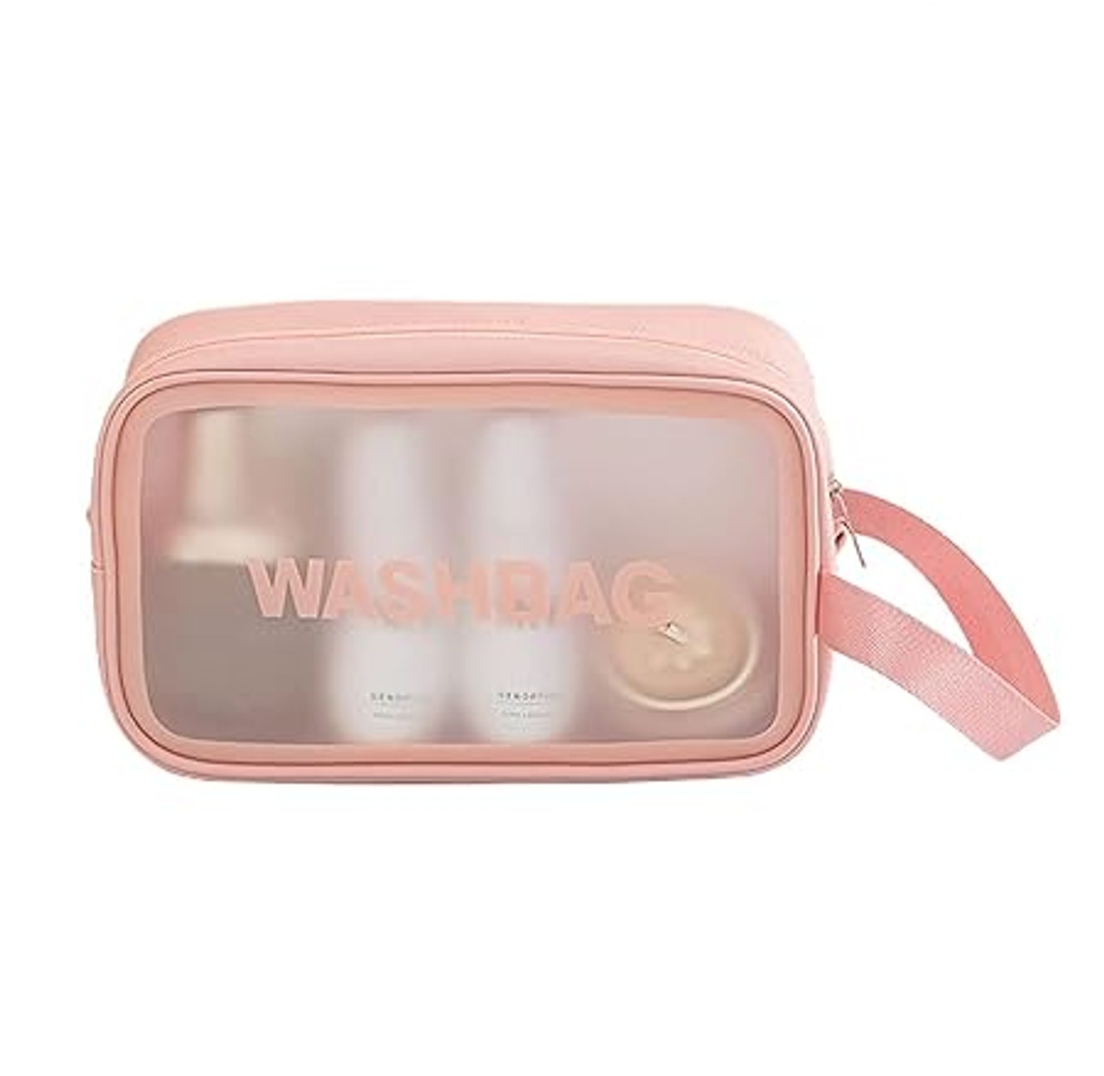 Transparent Makeup & Skincare Bag image