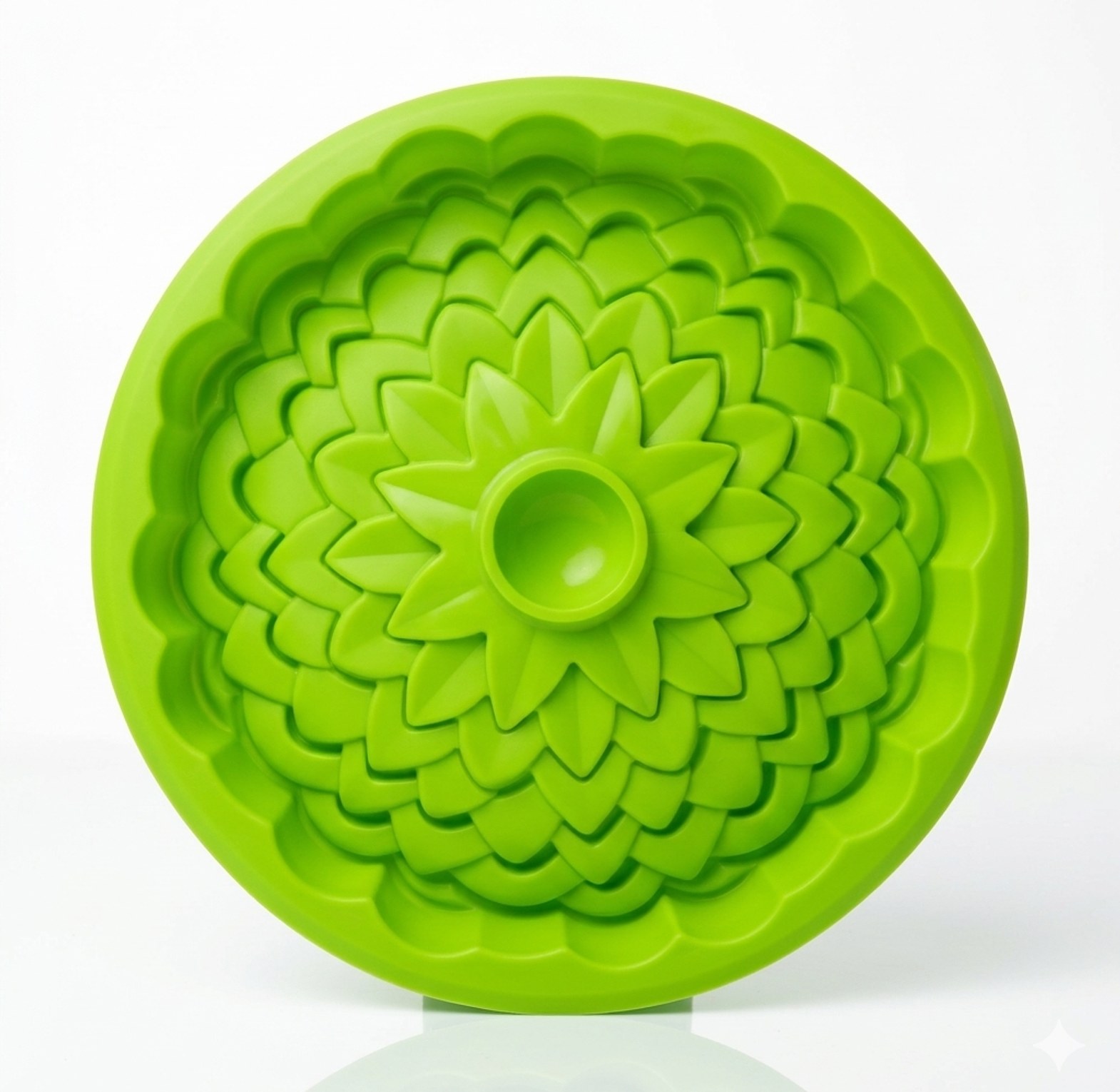 3D Sunflower Silicone Cake Mould - Non-Stick Lotus Flower Baking Pan for Professional Cakes & Desserts - Food Grade Silicone image
