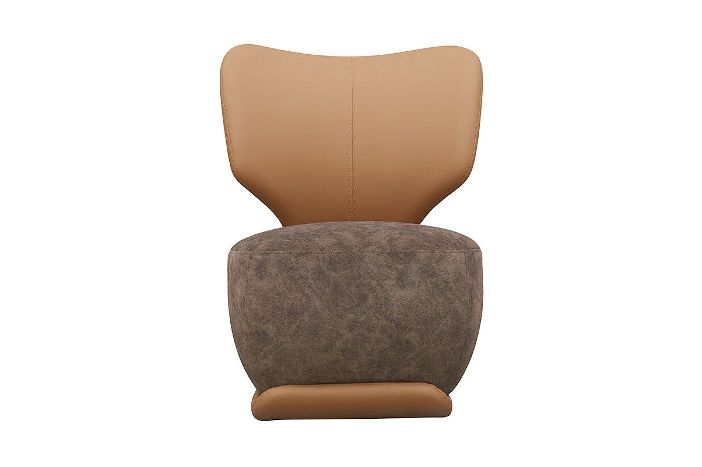 NYLA Single Seater Leatherette Office Sofa image 3