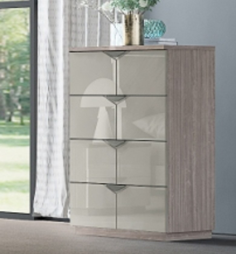 CHEST 4 DRAWER BEIGE  image