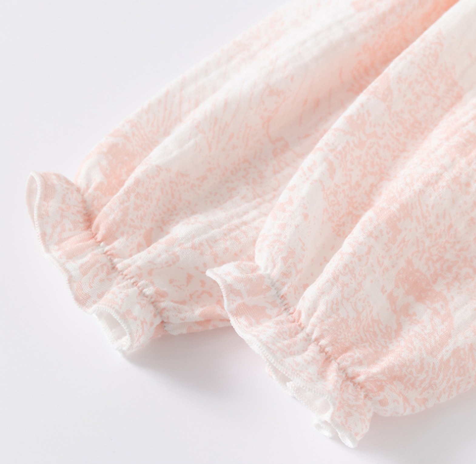 Pink Petal Muslin Romper image