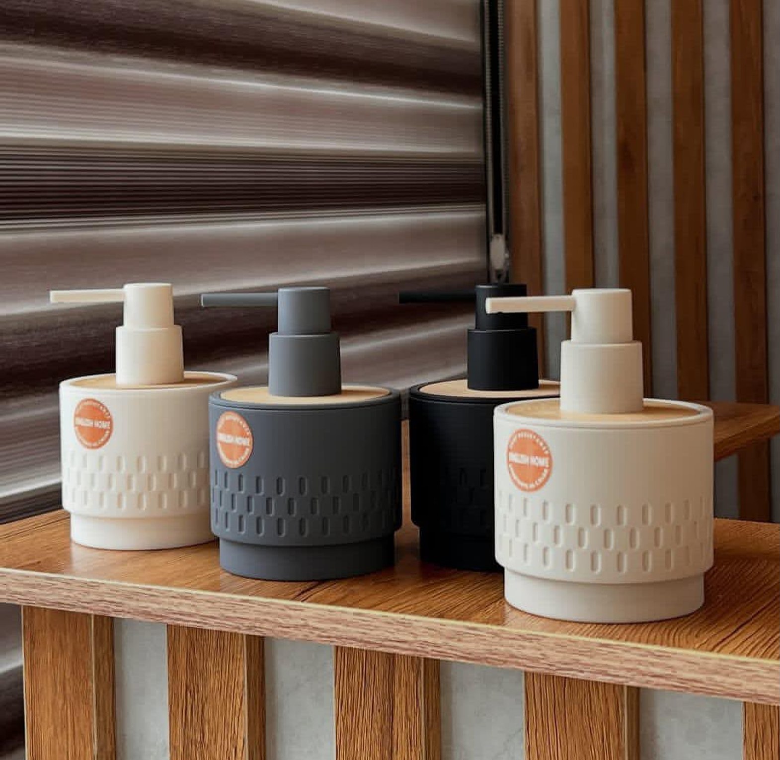Bamboo Luxury Lotion Pump Bottle image