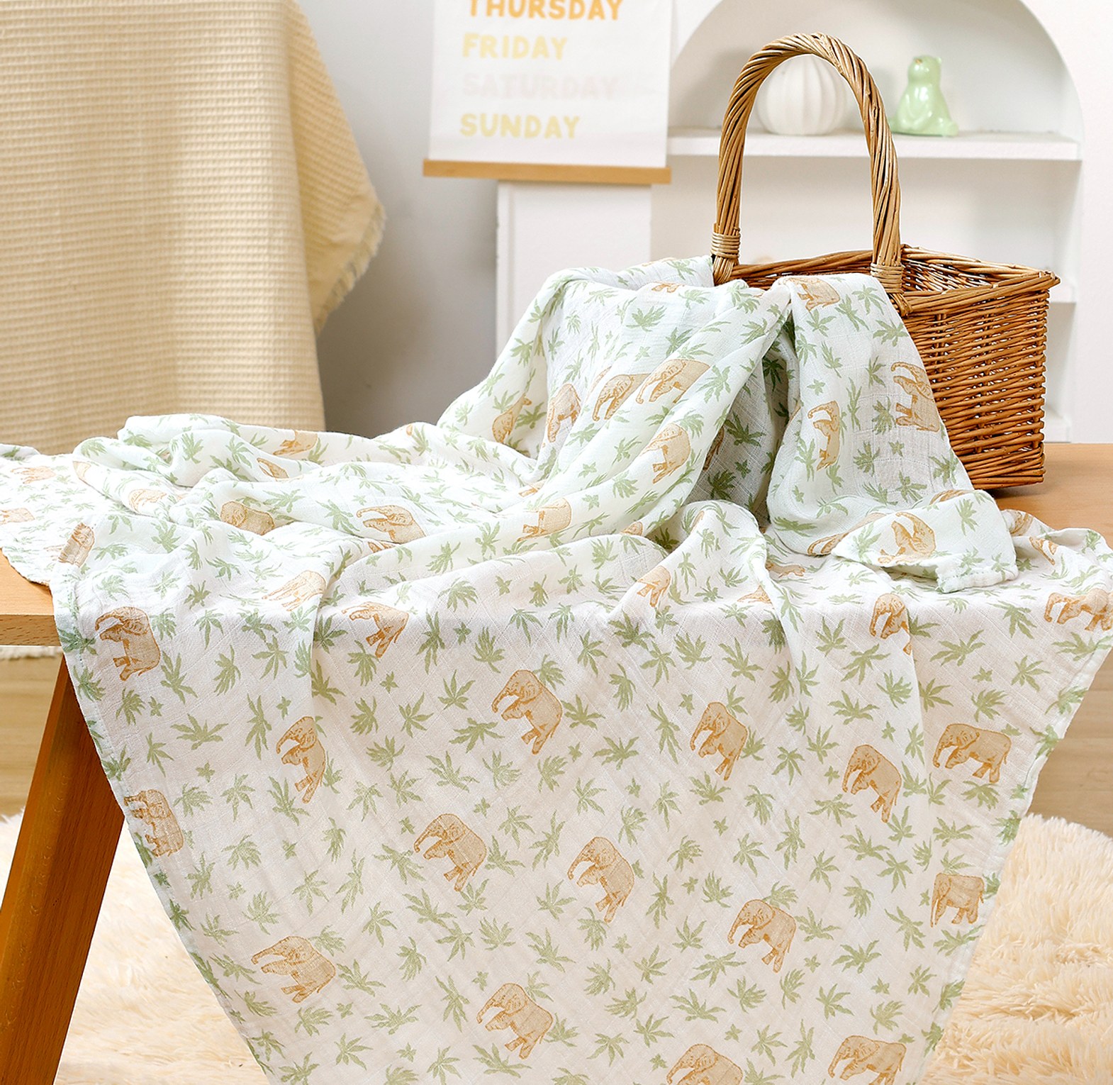 Muslin Cotton Swaddles image