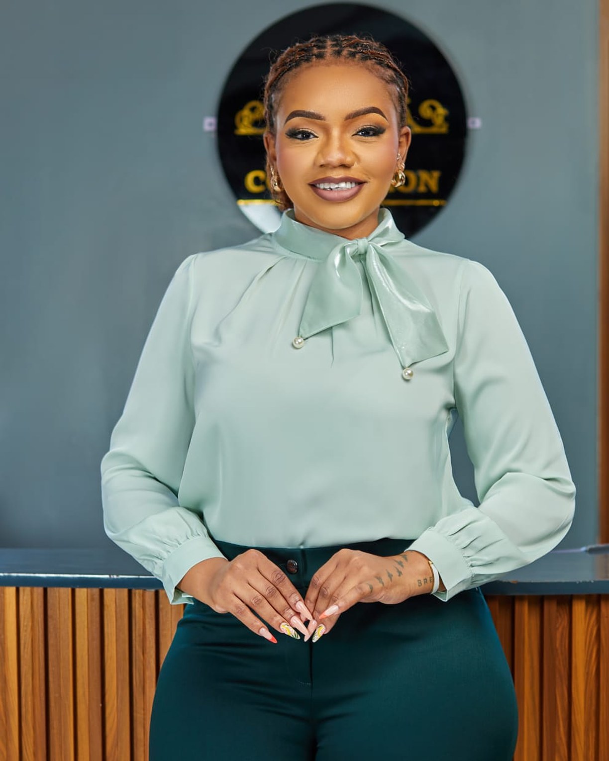 Premium Satin Blouse Collection image