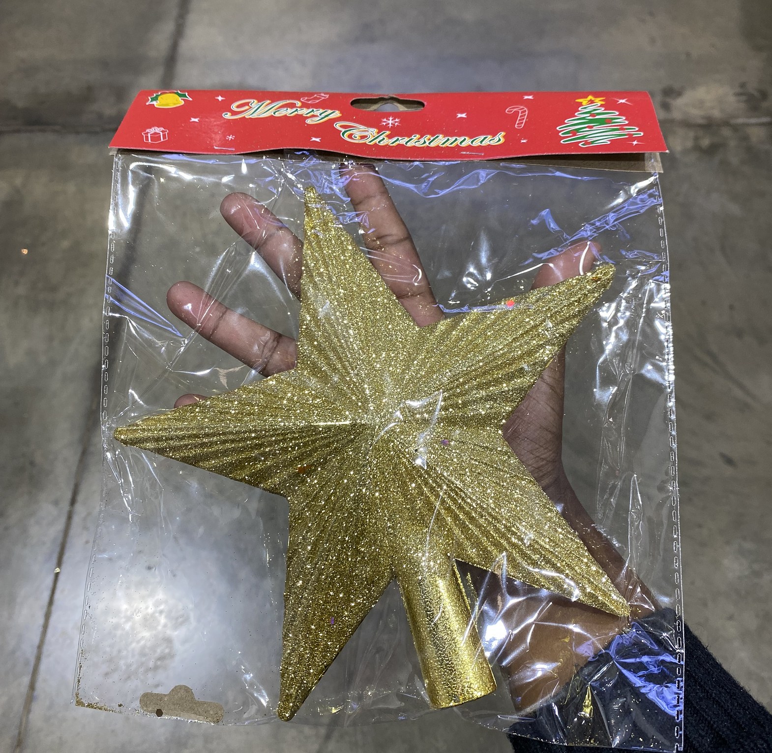 Christmas star pendant  image