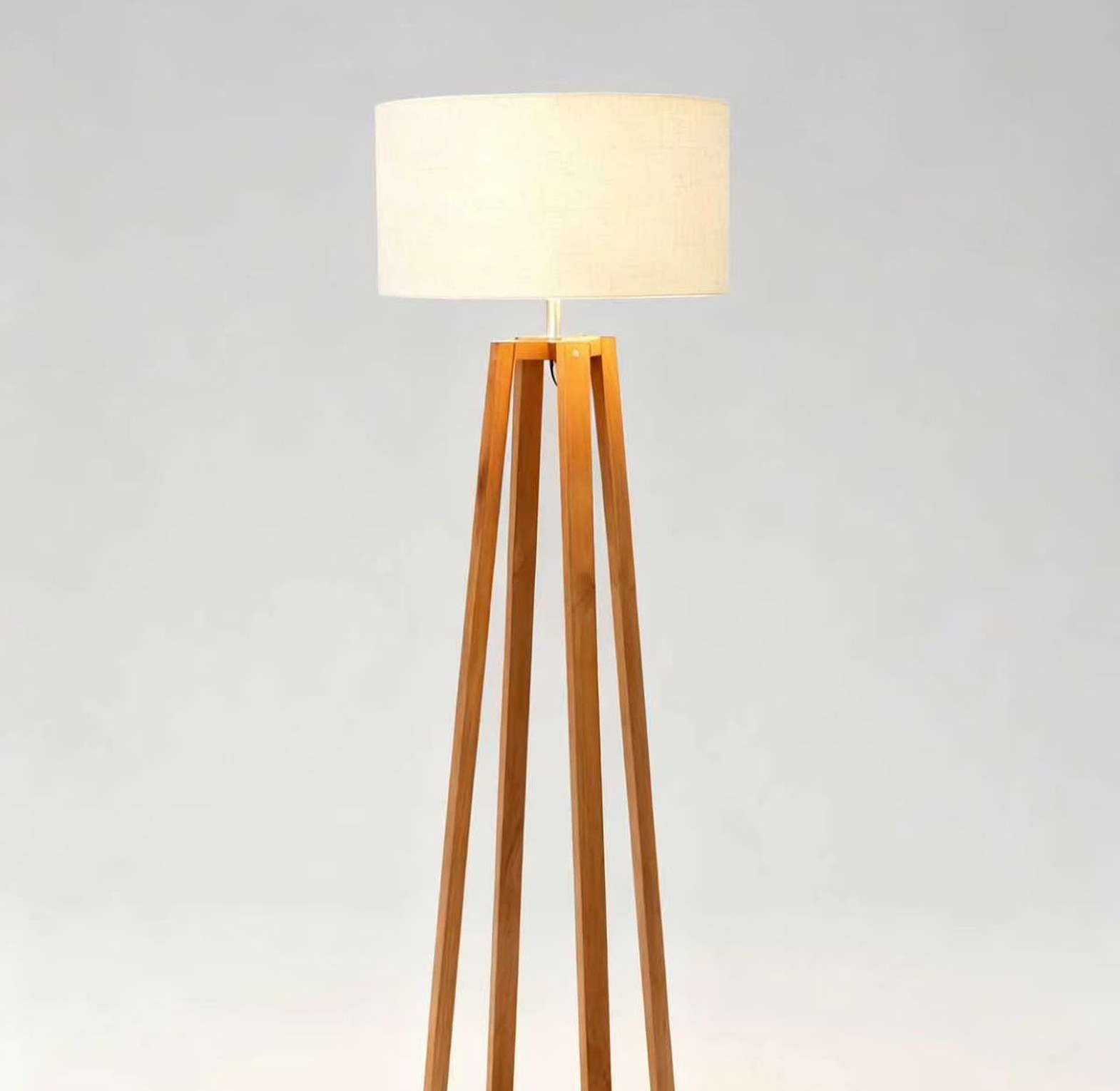 Wooden Floor Lamp image