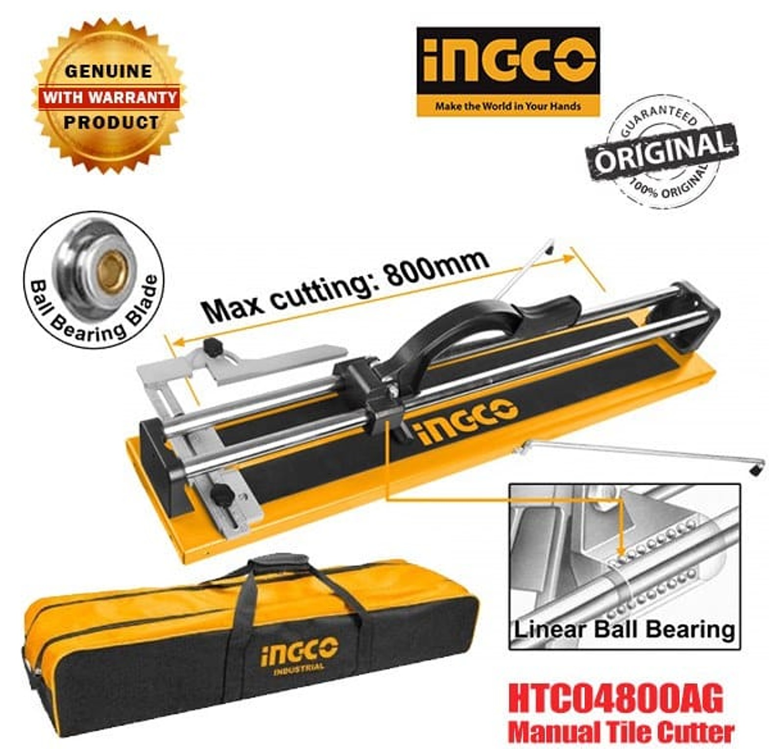 800mm ingco tile cutter image