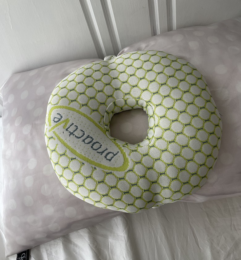 Piercing pillow image