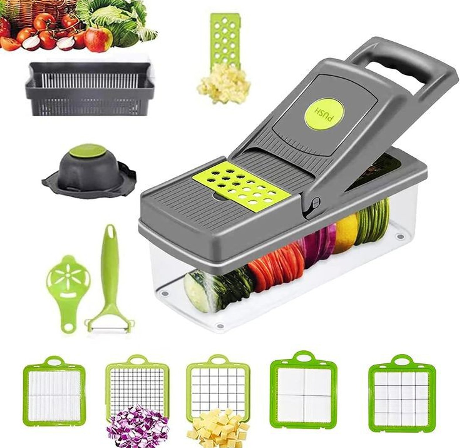 14 piece Vegetable Cutter  image