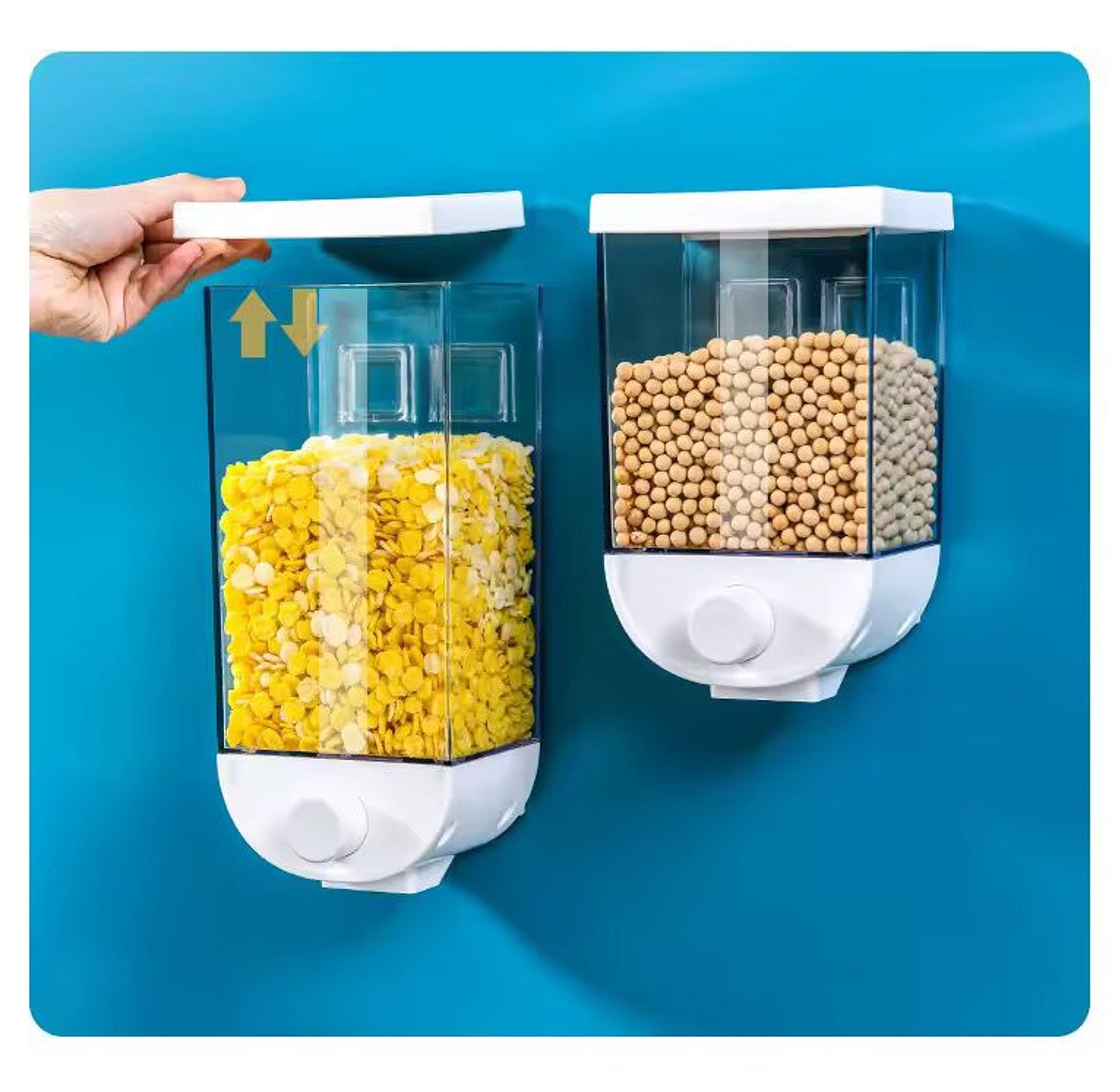 Wall Mounted Rice / Cereal Dispenser image