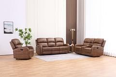 ZOE 7 Seater Fabric Recliner Sofa (3+2+1+1) thumbnail 1