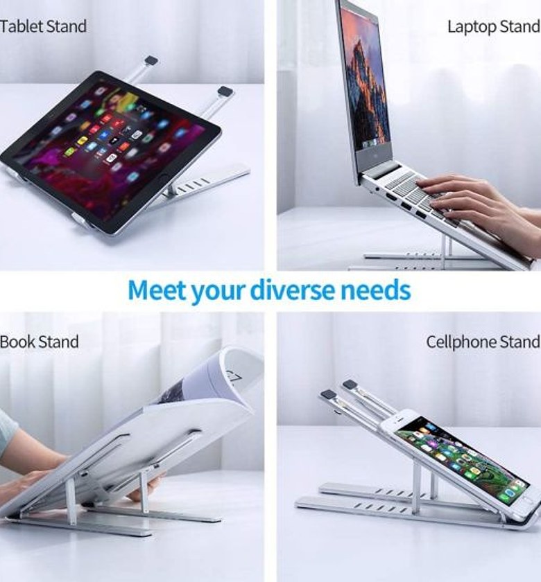 Creative Foldable Adjustable Laptop Stand image