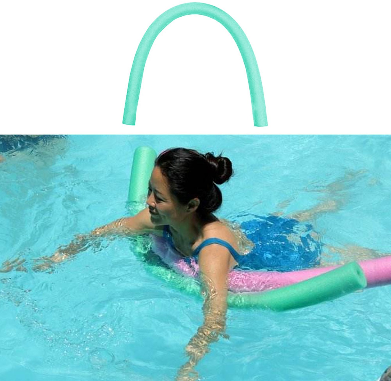 Swimming Floating Pool Noodle, Swim Floater image