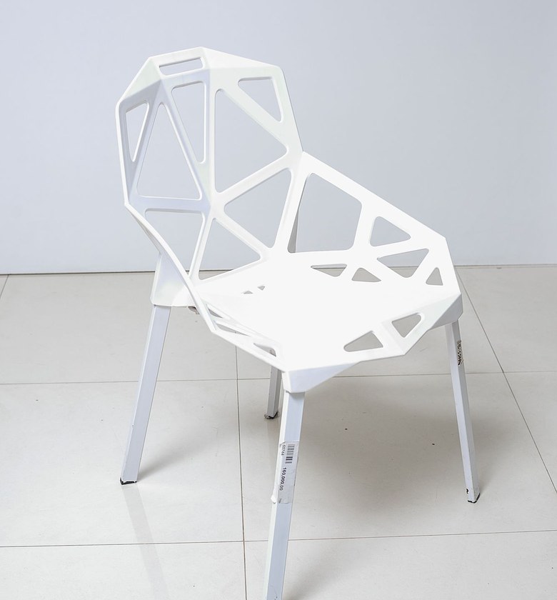 CHAIR DINING CLR WHITE RE image