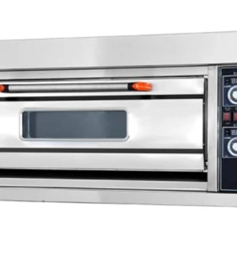 1tray 2deck industrial oven image