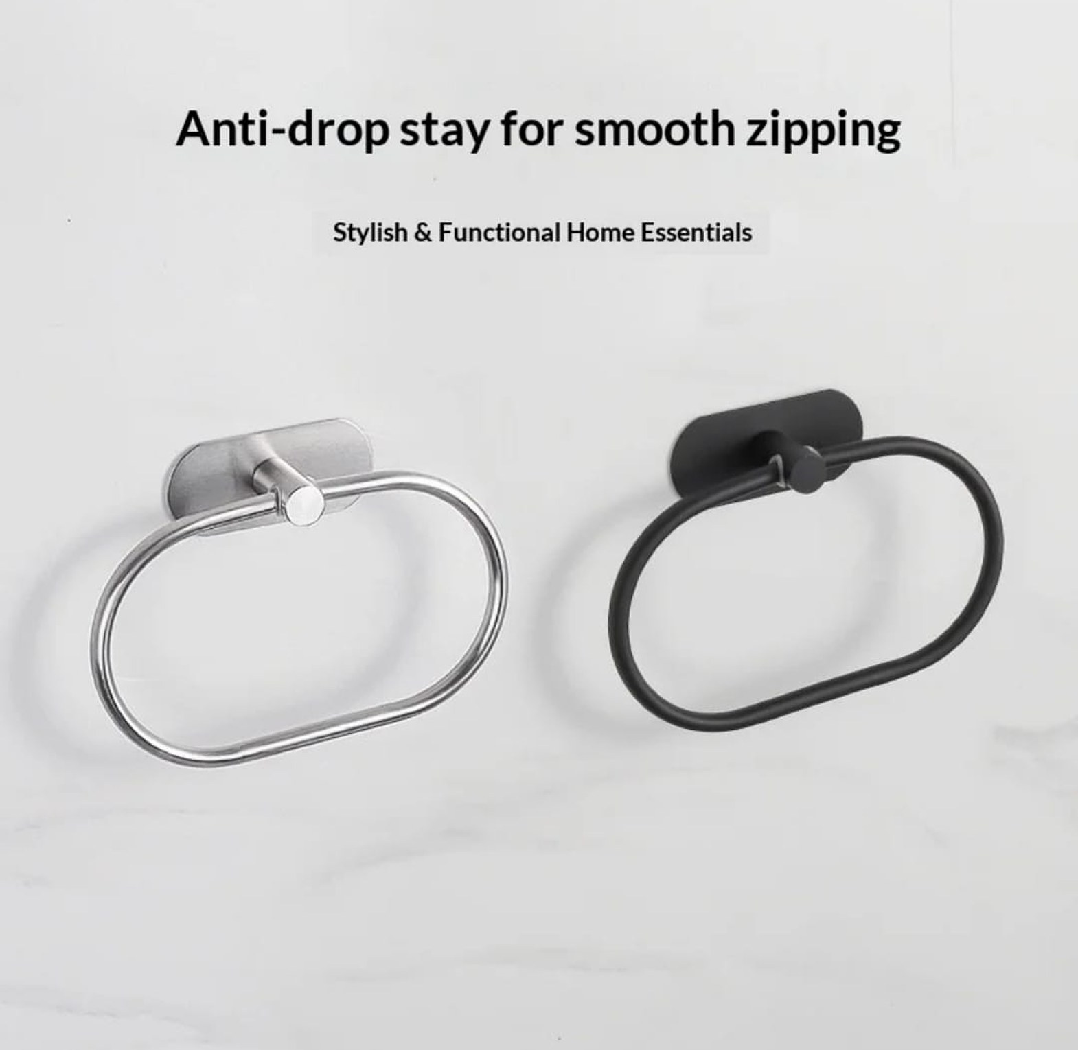 Modern Wall-Mounted Towel Holder –  image