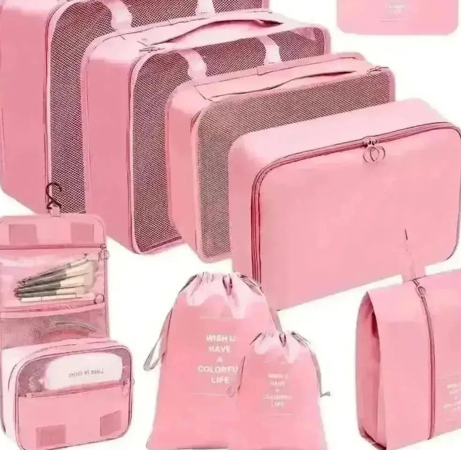 9pcs Luggage Travel Organizers For Suitcase image