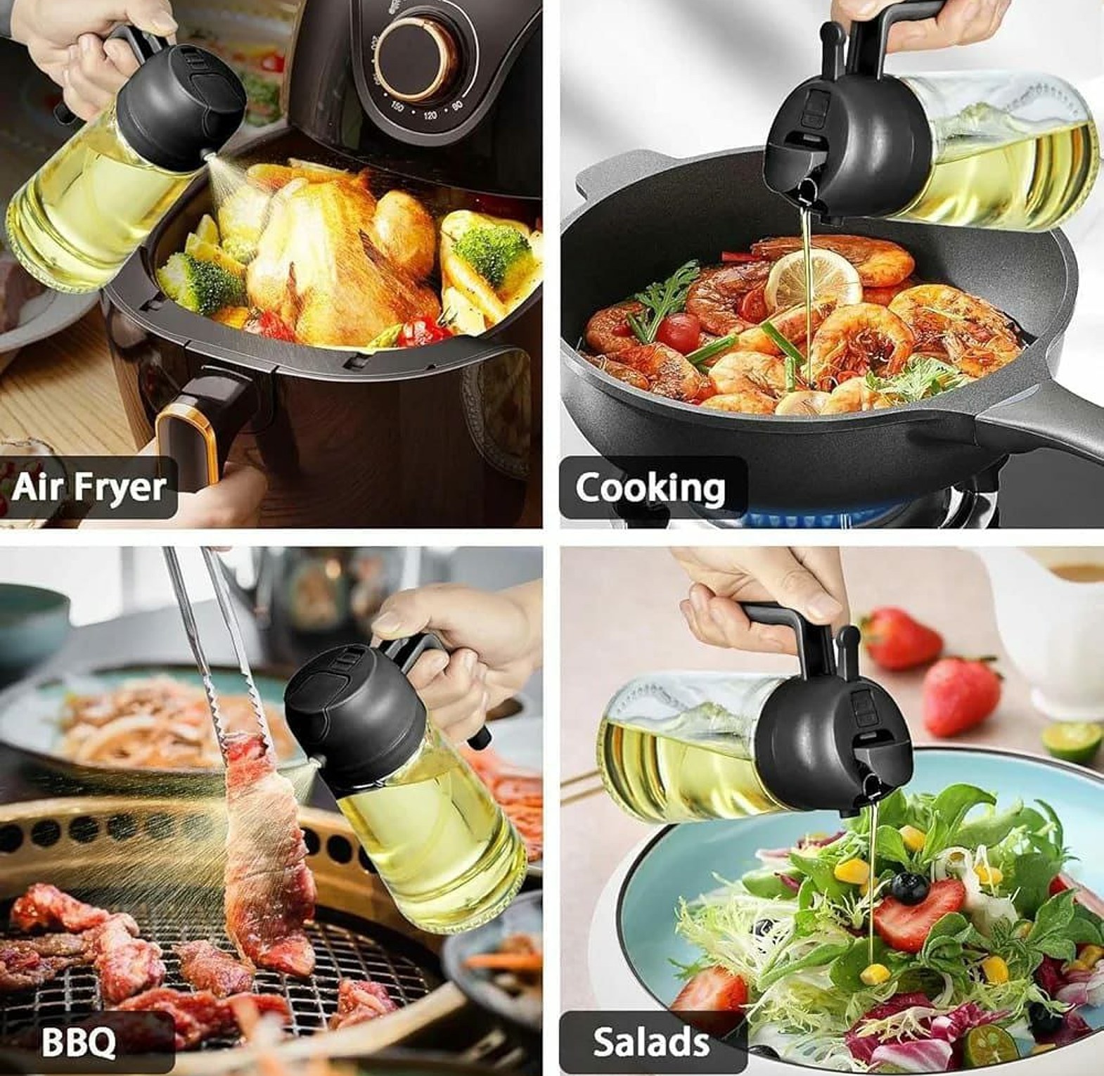 2 in 1 Oil Multifunctional oil sprayer image