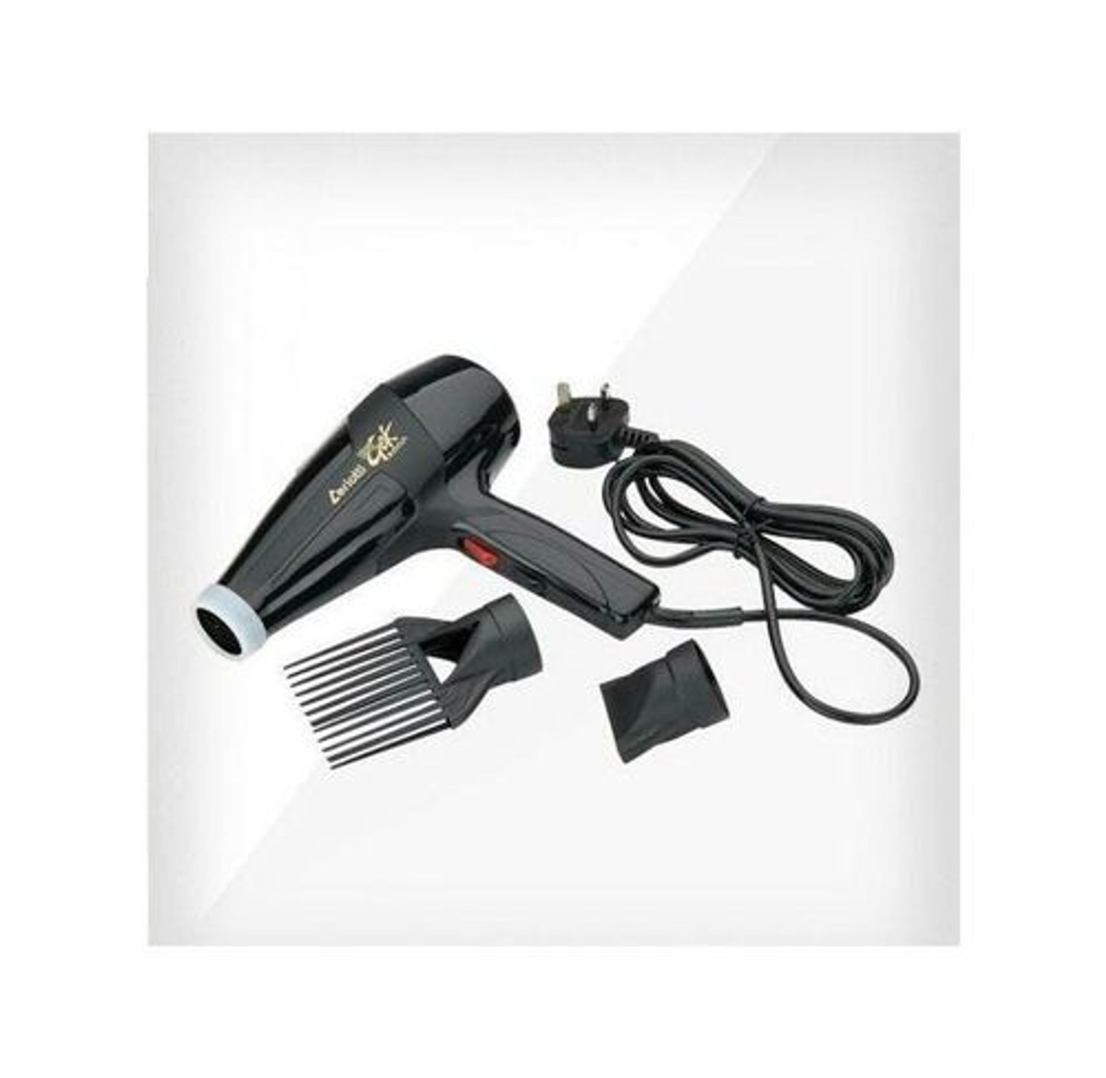 Ceriotti Heavy Duty Super GEK 3800 Blow Dry Hair Dryer Black image